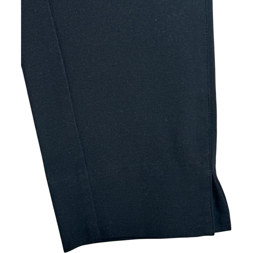 J.Jill Ponte Slim Leg Pants Women’s M Black Pull On Stretch Career - Picture 4 of 8